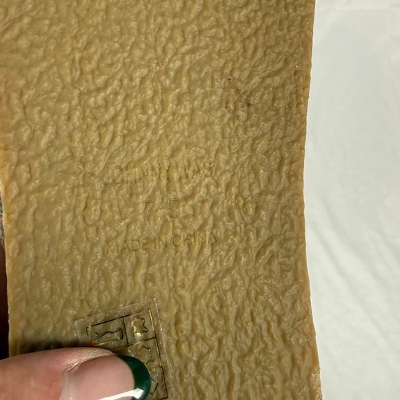 Johnny Was Jenna X Band Floral Platform Slide Sandals Brown Colorful Women's 7.5 - Picture 4 of 9